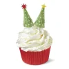 Cerf Dellier Cake toppers sapin de Noël Wilton (x 12) Best