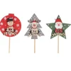Cerf Dellier Cake toppers sujets de Noël Clearance