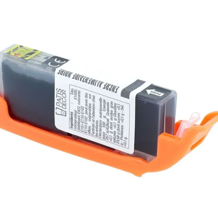 Cerf Dellier Cartouche d'encre alimentaire noire pour MG5750/MG5751/TS5050 Clearance