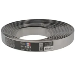 Cerf Dellier Cercle à entremets inox H 3,5 cm Ø 28 cm Discount