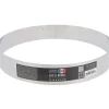 Cerf Dellier Cercle à mousse inox H 4,5 cm Ø 28 cm New