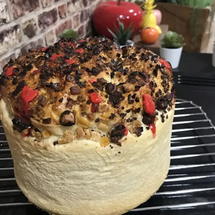 Cerf Dellier Cercle à pain surprise inox H 11 cm Diam 24 cm Discount