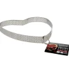 Cerf Dellier Cercle à tarte perforé coeur inox H 2 cm Ø 18 cm Sale
