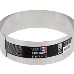 Cerf Dellier Cercle à vacherin inox H 6 cm Ø 20 cm Online