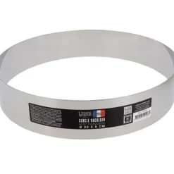 Cerf Dellier Cercle à vacherin inox H 6 cm Ø 30 cm Sale
