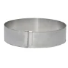 Cerf Dellier Cercle gradué inox extensible 18 à 36 cm H 4,5 cm De Buyer Hot