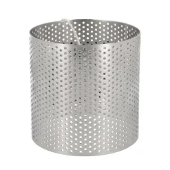 Cerf Dellier Cercle perforé rond en acier inoxydable rond - Ø 8 cm Online