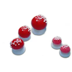 Cerf Dellier Champignons rouges 21 mm (x75) Discount