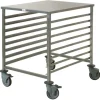 Cerf Dellier Chariot de fermentation inox 60x80 cm entrée 600 8 niveaux