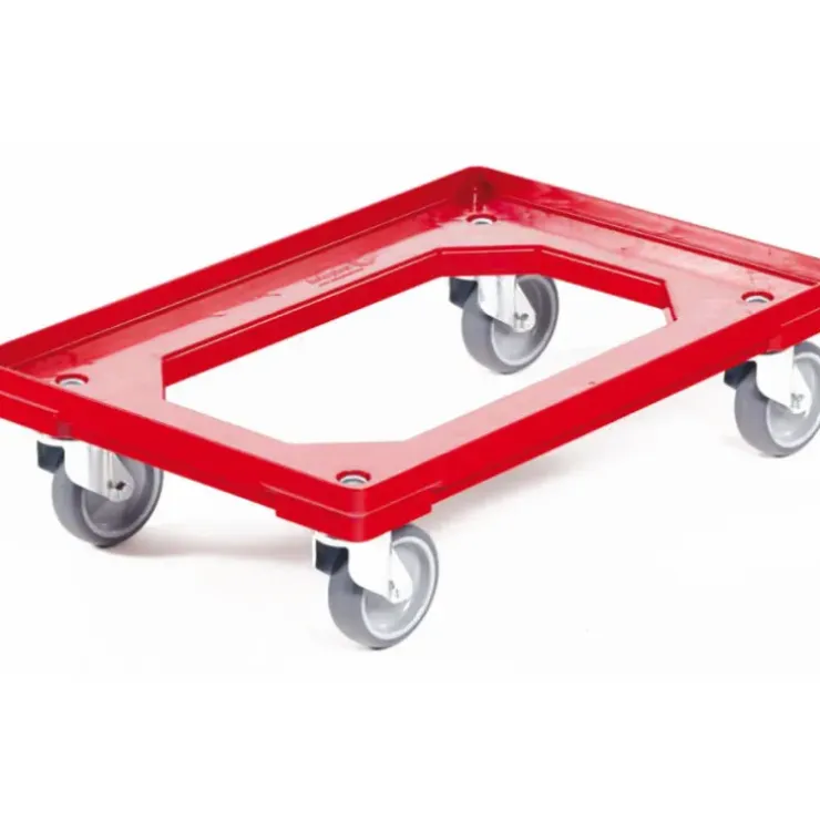 Cerf Dellier Chariot porte-bacs 600x400 et 400x300 mm Discount