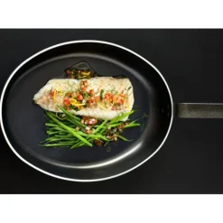 Cerf Dellier Chef poêle ovale anti-adhérente 36 cm Discount