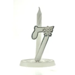 Cerf Dellier Chiffre Blanc Givré n°7 (x10) Outlet