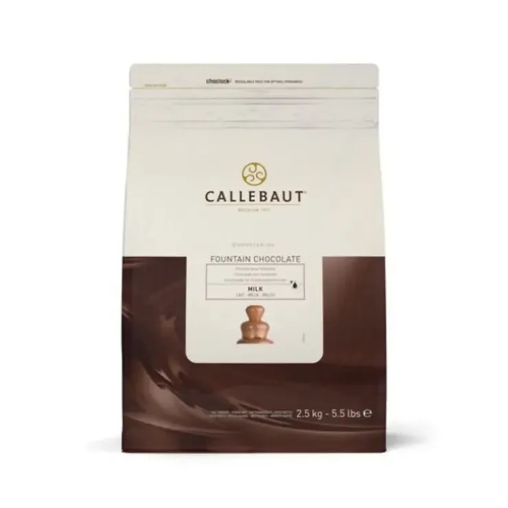 Cerf Dellier Chocolat au Lait pour Fontaine 2,5 kg Callebaut Best