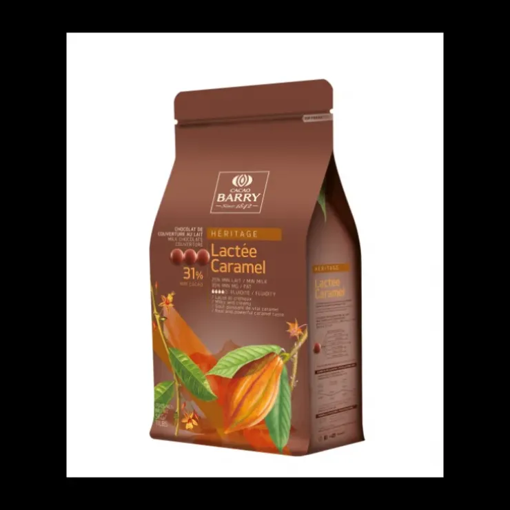 Cerf Dellier Chocolat de Couverture au Lait Lactée Caramel 5 kg Sale
