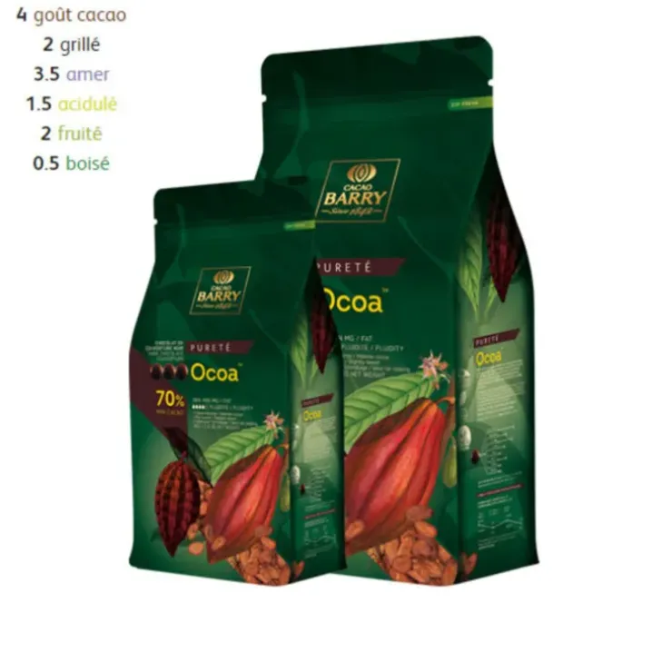 Cerf Dellier Chocolat de Couverture Noir Ocoa 70 % 1 Kg Discount