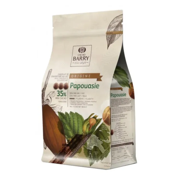 Cerf Dellier Chocolat lait Papouasie Barry 35 % 1 kg Hot