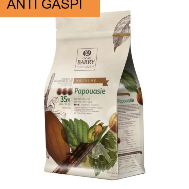 Cerf Dellier Chocolat lait Papouasie Barry 35 % 1 kg Hot