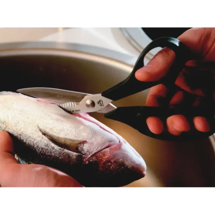 Cerf Dellier Ciseaux à poissons 18 cm New