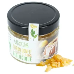 Cerf Dellier Citrons confits en cubes Bio 150 g - DDM 12/24 Hot