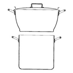 Cerf Dellier Classe Alu couscoussier avec couvercle 28 cm Sale