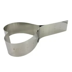 Cerf Dellier Coeur inox extensible 12 à 26 cm H 7 cm Sale