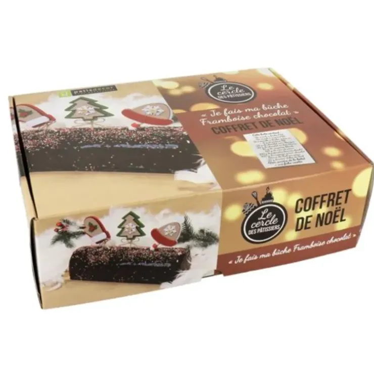 Cerf Dellier Coffret Ma bûche de Noël Online