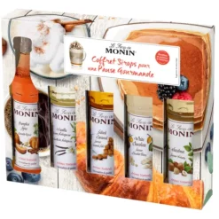 Cerf Dellier Coffret sirops pour Pause Gourmande (5x50 ml) Hot