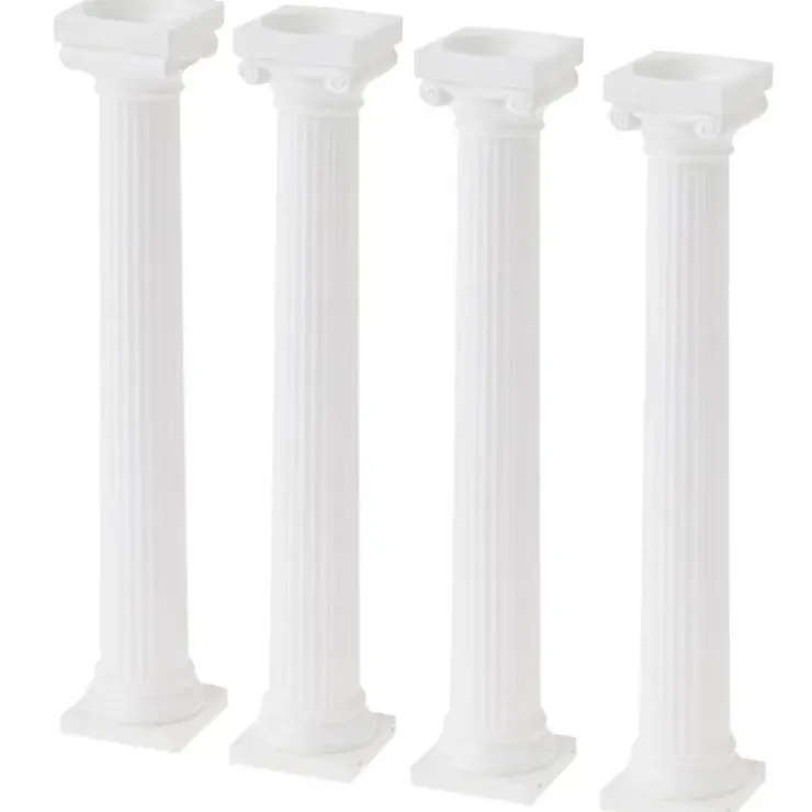 Cerf Dellier Colonnes de séparation grecques Patisdécor 17,8 cm (x4)