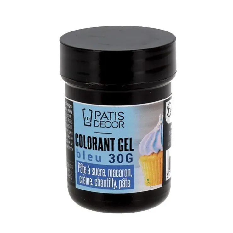 Cerf Dellier Colorant gel bleu Patisdécor Discount