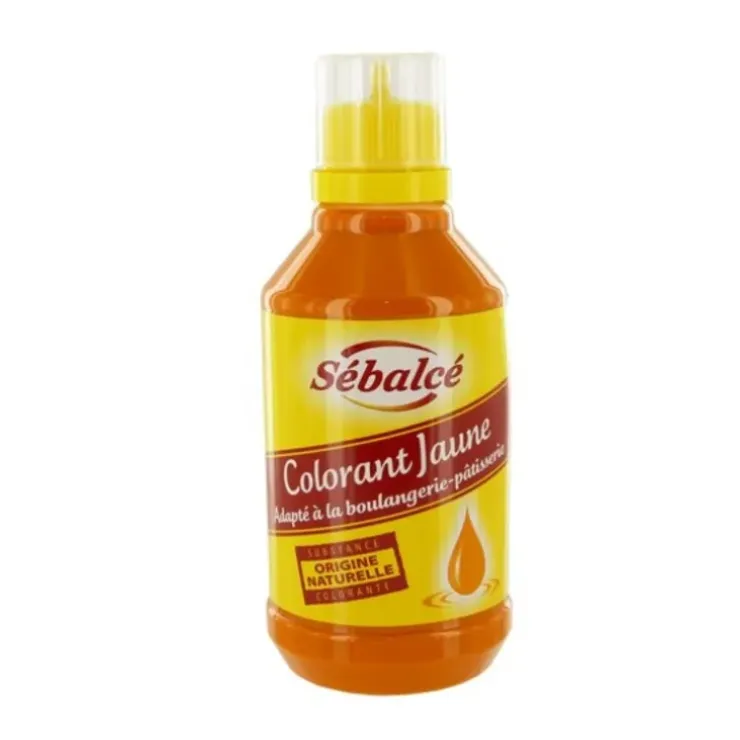 Cerf Dellier Colorant jaune d'origine naturelle Sébalcé 0,5 L New