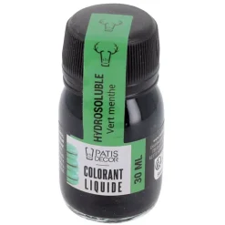 Cerf Dellier Colorant liquide hydrosoluble vert menthe 30 ml Discount