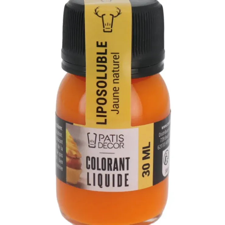 Cerf Dellier Colorant liquide liposoluble jaune naturel 30ml Sale