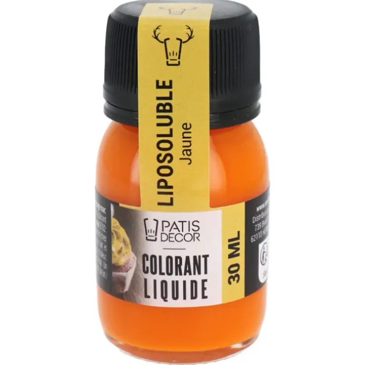 Cerf Dellier Colorant liquide liposoluble jaune 30 ml Clearance