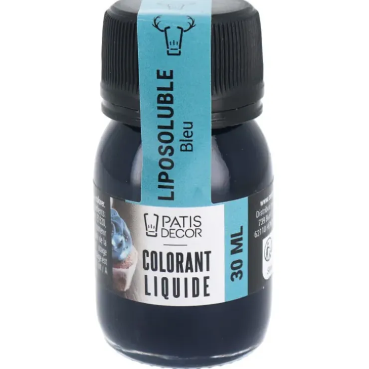 Cerf Dellier Colorant liquide liposoluble bleu 30 ml Discount