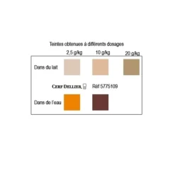 Cerf Dellier Colorant poudre alimentaire Caramel 100 g Discount