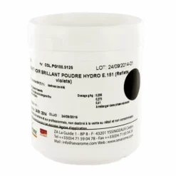 Cerf Dellier Colorant poudre alimentaire Noir Brillant 100 g Online