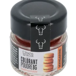 Cerf Dellier Colorant poudre hydrosoluble mandarine 8 g Hot