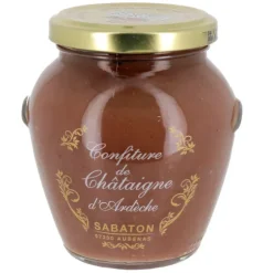 Cerf Dellier Confiture de châtaigne d'Ardèche Sabaton 360 g Hot