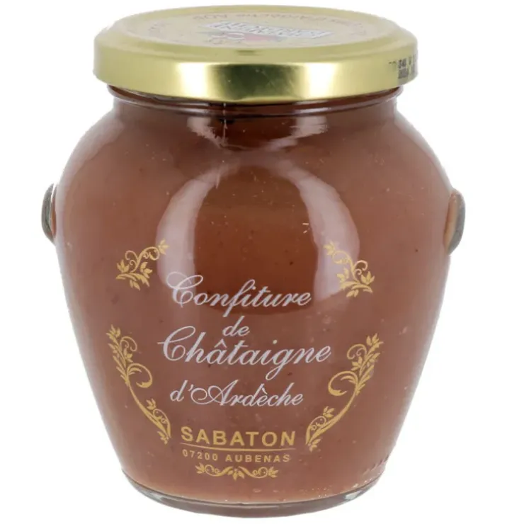 Cerf Dellier Confiture de châtaigne d'Ardèche Sabaton 360 g Hot