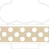 Cerf Dellier Contour de gâteau individuel crème pois blancs 45 mm (10 m) Best