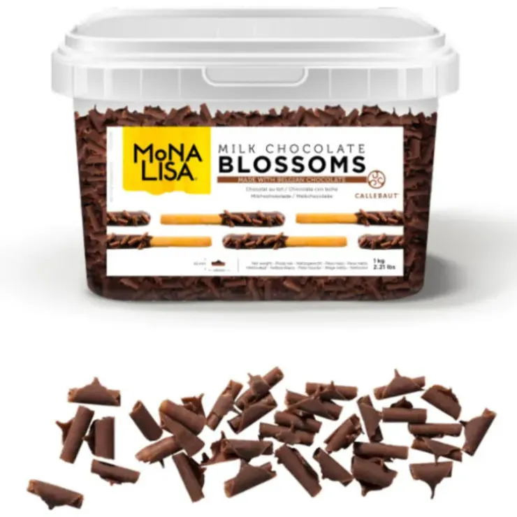 Cerf Dellier Copeaux de chocolat au lait Mona Lisa 1 kg Clearance