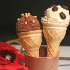 Cerf Dellier Cornets à glace en azyme - 1 boule (x 24) Online