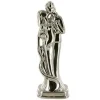 Cerf Dellier Couple de mariés argent solennel 30 cm Clearance