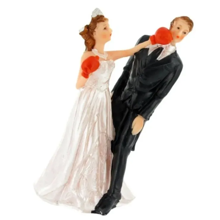 Cerf Dellier Couple de mariés Boxe Patisdecor Best