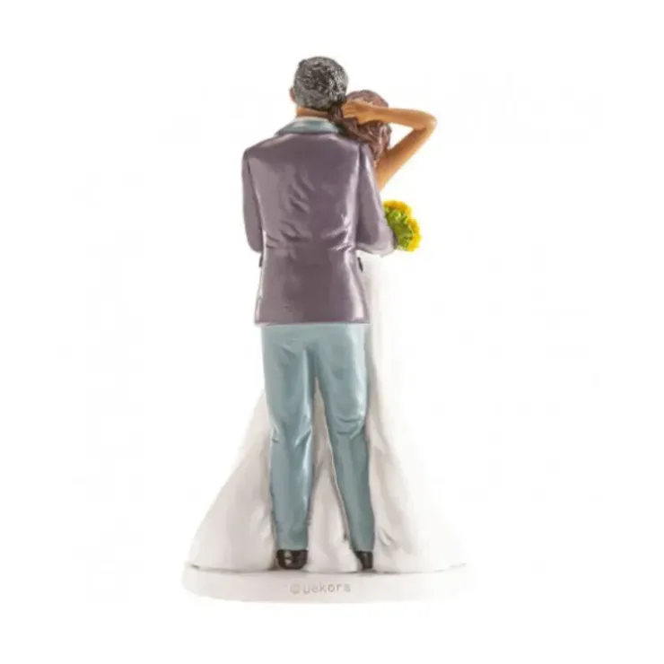 Cerf Dellier Couple mariés Rome 18 cm New