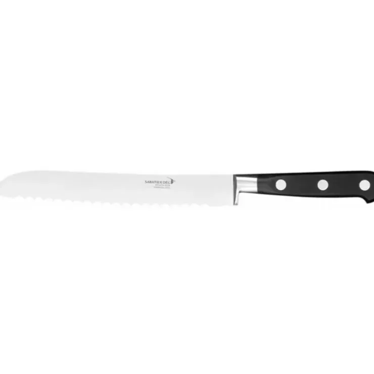 Cerf Dellier Couteau à pain Cuisine Idéale Sabatier Deg® 20 cm Clearance