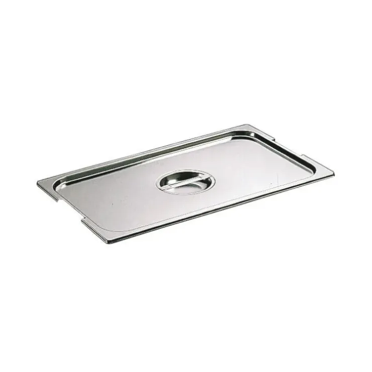 Cerf Dellier Couvercle inox avec poignée GN 1/1 - pour bac gastronorme avec anses fixes ou escamotables Outlet