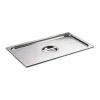 Cerf Dellier Couvercle inox avec poignée GN 1/9 - pour bac gastronorme sans anse Discount