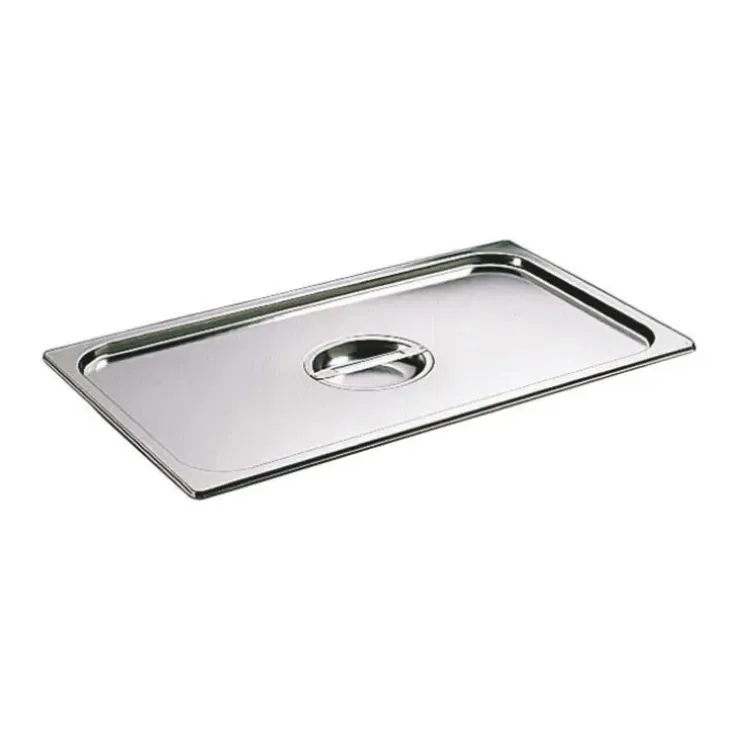 Cerf Dellier Couvercle inox avec poignée GN 1/4 - pour bac gastronorme sans anse Discount