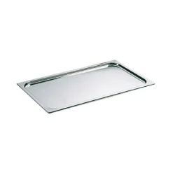 Cerf Dellier Couvercle inox sans poignée GN 2/3 - pour bac gastronorme sans anse Clearance